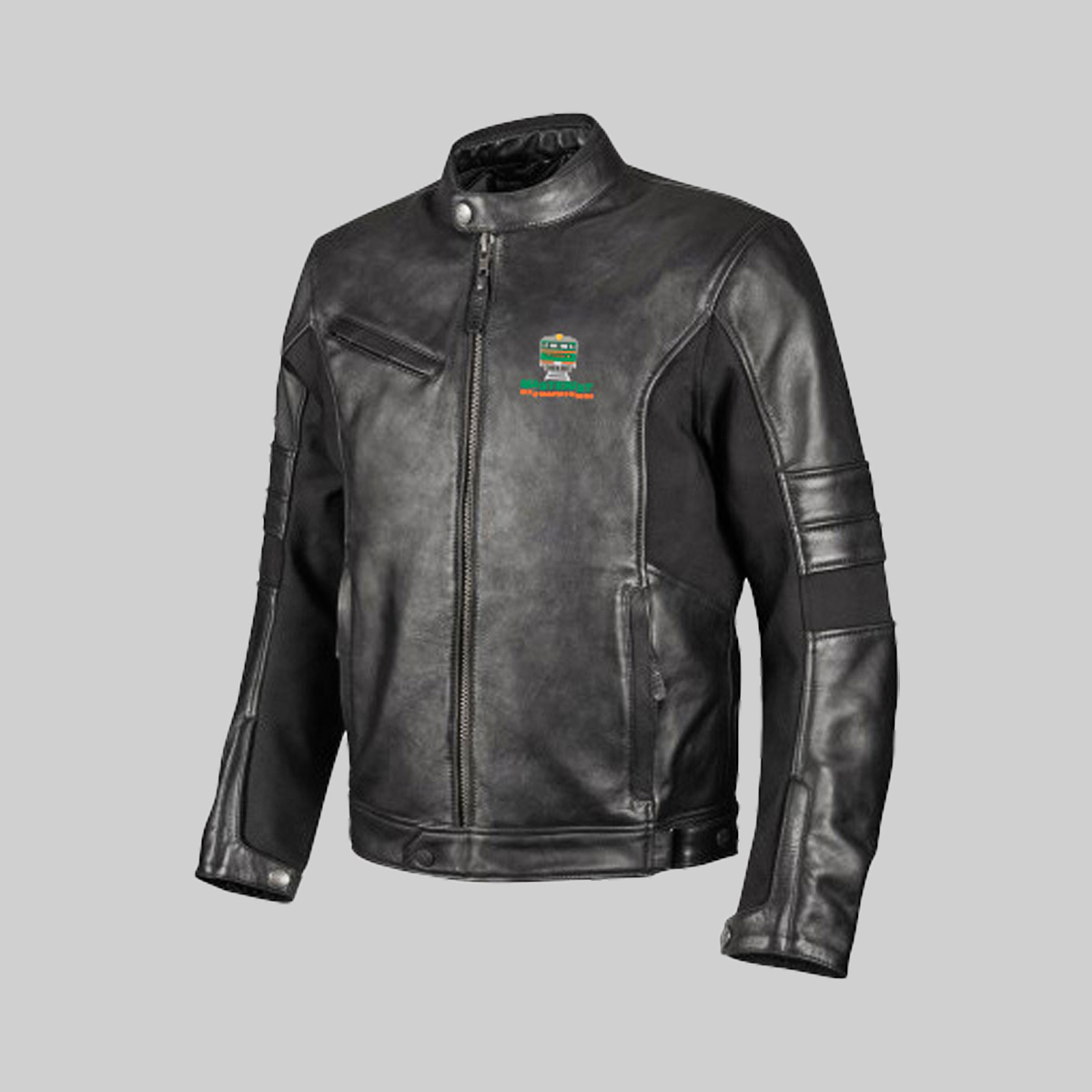 Locomotive Biker Leather Jacket - MSRM
