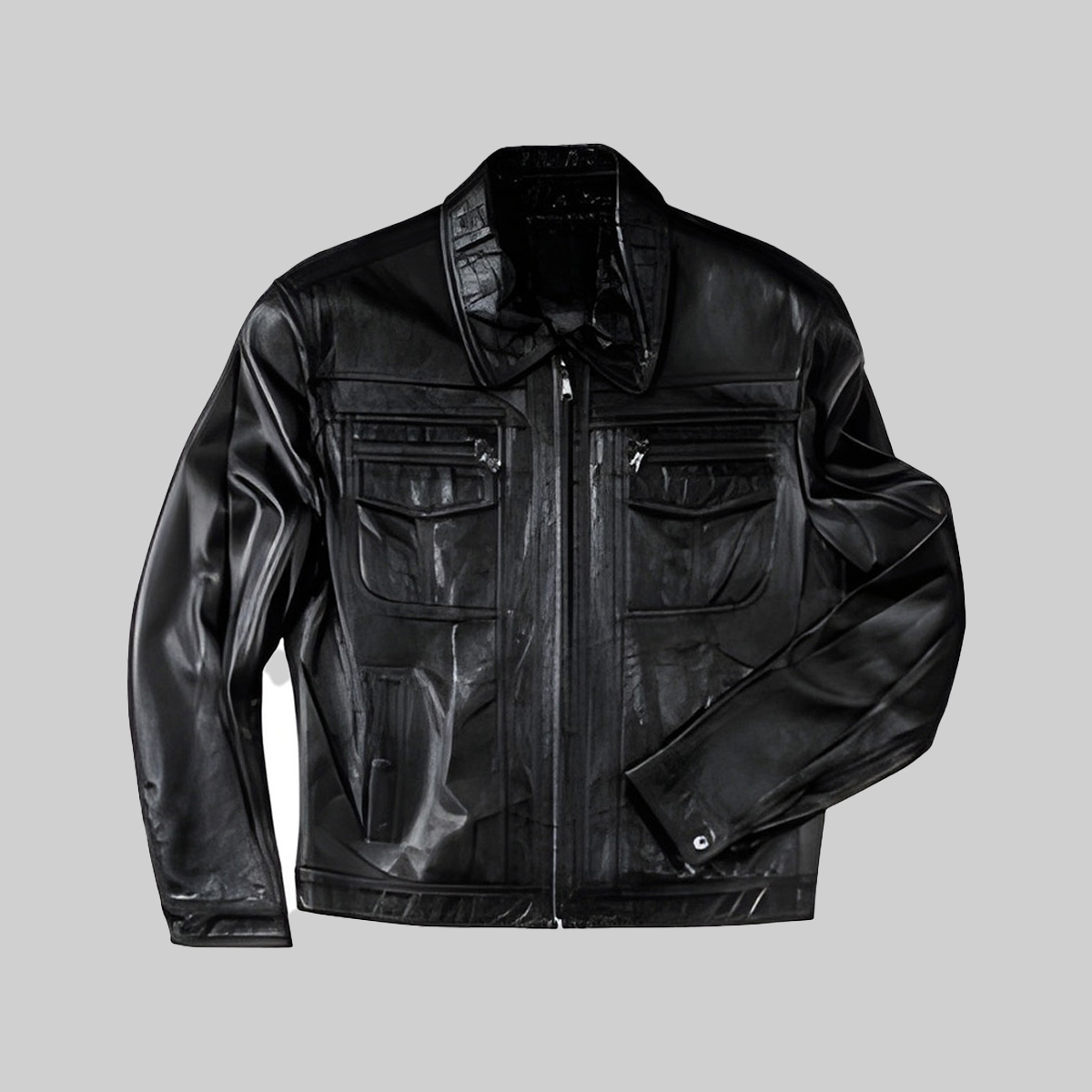 Locomotive Biker Leather Jacket - MSRM